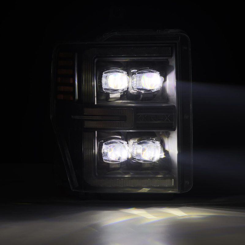 AlphaRex 08-10 Ford F250-550 NOVA-Series LED Projector Headlights Black w/Activ Light/Seq Signal 880310 880310 User 2