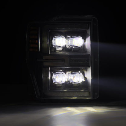 AlphaRex 08-10 Ford F250-550 NOVA-Series LED Projector Headlights Black w/Activ Light/Seq Signal 880310 880310 User 2