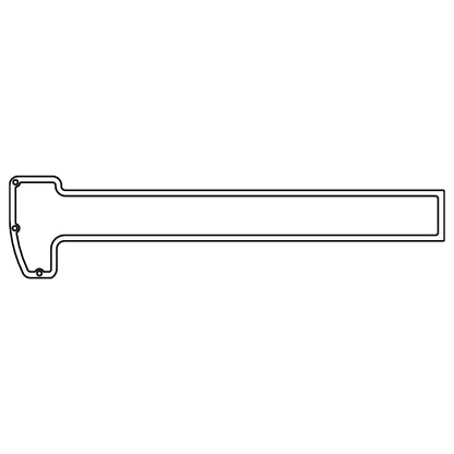Cometic Cam Cover Gasket Pair Material: AFM Thickness: .060in C4545-060 Photo - Primary