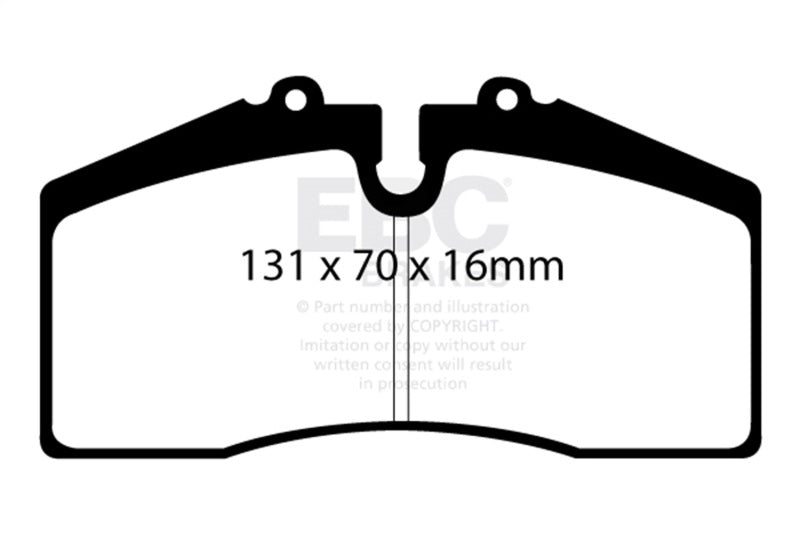 EBC Disc Brake Pad Set DP31014C Photo - Primary