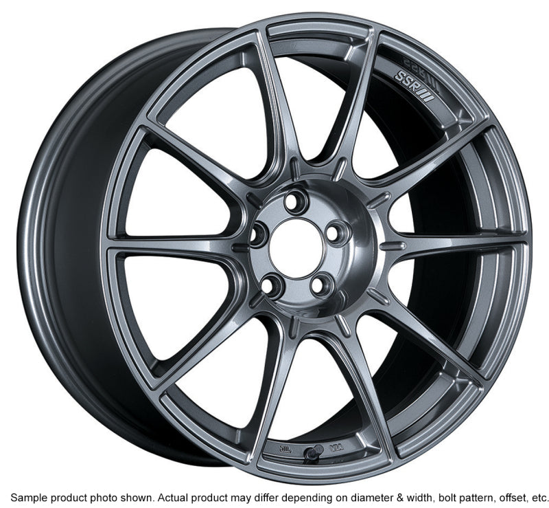 SSR GTX01 18x9.5 5x114.3 40mm Offset Dark Silver Wheel XA18950+4005GDK User 1