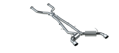 MBRP 16-22 Infiniti Q50 3.0L FWD/AWD 3in Cat Back w/ 4.5in OD Tips - T304 S4400304 S4400304 Photo - Primary
