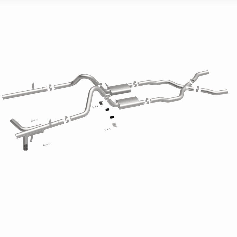MagnaFlow Chevrolet Bel Air Street Series Crossmember-Back Performance Exhaust System 16596 360 Degree Image Set