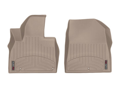 WeatherTech 2020+ Kia Telluride Front FloorLiner - Tan 4515321 4515321 Photo - Primary