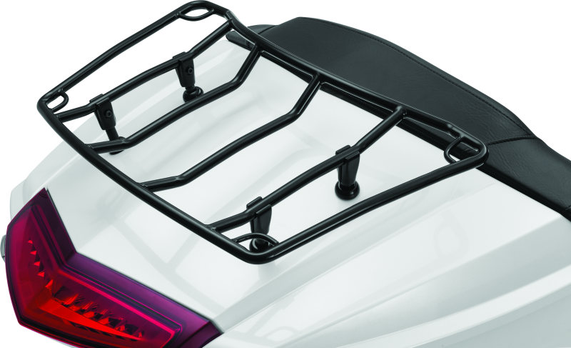 Kuryakyn Trunk Luggage Rack Adjustable Gloss Black 7149 7149 User 1