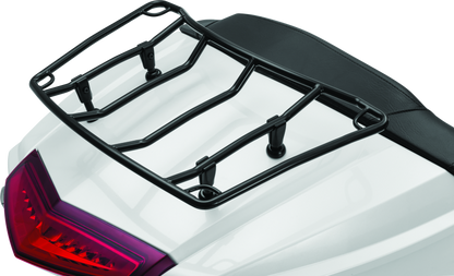 Kuryakyn Trunk Luggage Rack Adjustable Gloss Black 7149 7149 User 1