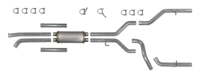 Diamond Eye Performance Diamond Eye KIT 3-1/2in CB DUAL GAS AL TOYOTA TUNDRA 5.7L 07-10 K3422A K3422A Photo - Primary
