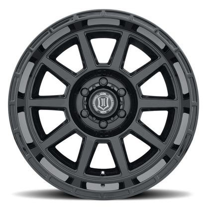ICON Recoil 20x10 6x5.5 -24mm Offset 4.5in BS Gloss Black Wheel 6220108345GB 6220108345GB Photo - Close Up