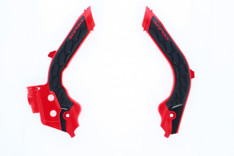 Acerbis 19-22 KTM 125-501 TC/FC/FX/FE/S/TE/TX/ 21-23 GasGas Frame Guards- X-Grip - Red/Black 2733451018 2733451018 Photo - Primary