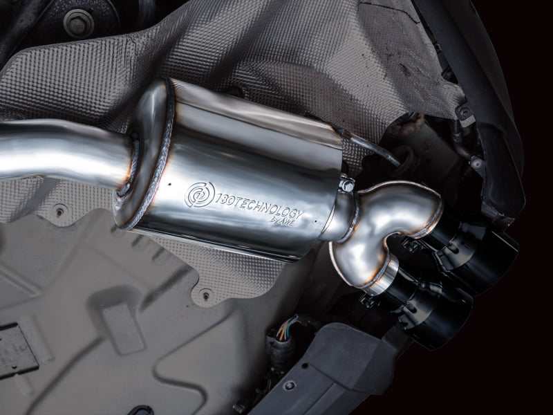 AWE Tuning 2020+ Ford Explorer ST Touring Edition Exhaust w/ Diamond Black Tips 3015-43625 3015-43625 Photo - Mounted