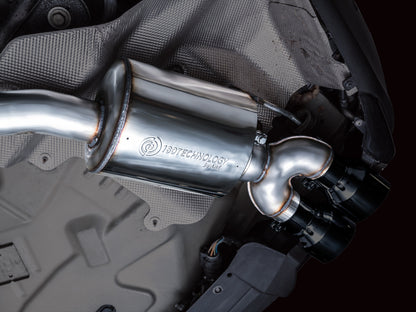 AWE Tuning 2020+ Ford Explorer ST Touring Edition Exhaust w/ Diamond Black Tips 3015-43625 3015-43625 Photo - Mounted