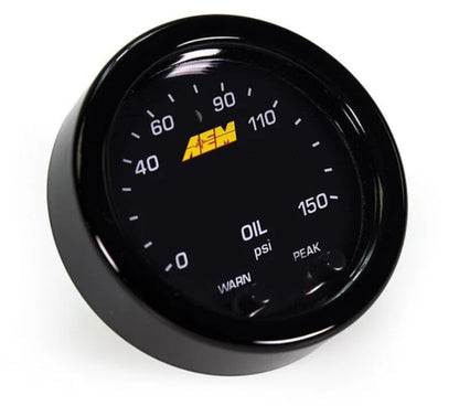 AEM Electronics Engine Oil Pressure Gauge 30-0307 Photo - out of package