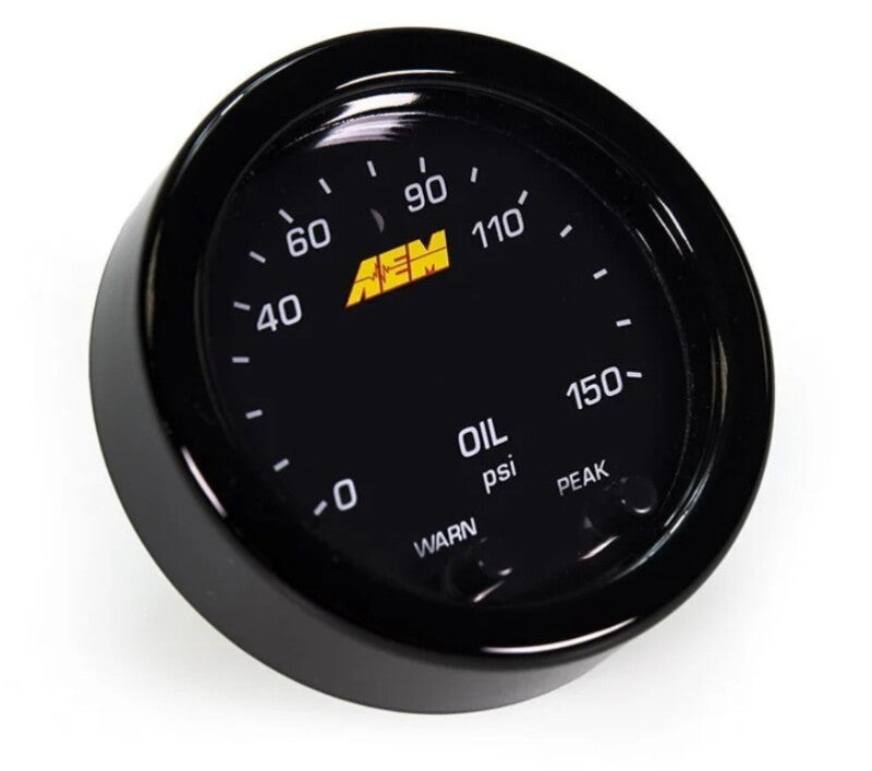 AEM Electronics Engine Oil Pressure Gauge 30-0307 Photo - out of package