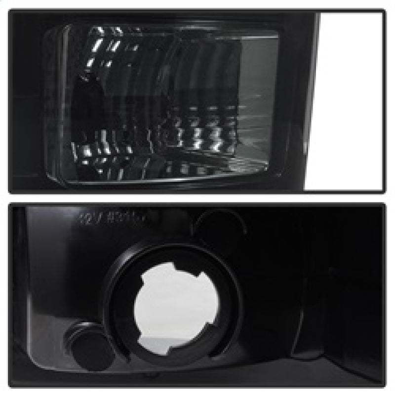 Spyder 07-13 GMC Sierra 1500 V2 Light Bar LED Tail Lights - Blk Smoke (ALT-YD-GS07V2-LBLED-BSM) 5084750 5084750 Photo - Unmounted