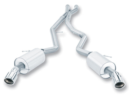 Borla 07-08 BMW 335i coupe/sedan aggressive catback exhaust system 140276 140276 Photo - Primary
