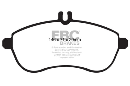 EBC Disc Brake Pad Set DP31989C Photo - Primary