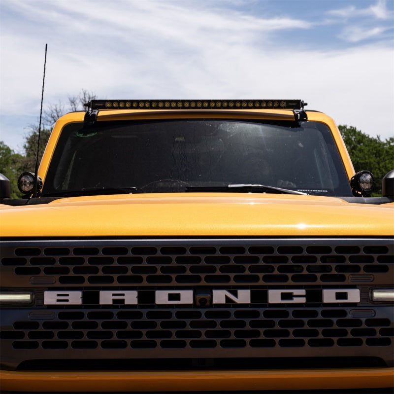 Ford Racing 2021+ Ford Bronco 40in Rigid Roof Mounted Off-Road LED Light Bar Kit M-15200K-BRL M-15200K-BRL Photo - Mounted