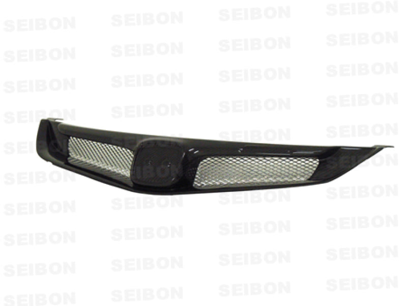 Seibon Mugen Style Carbon Fiber Grille Honda Civic 4Dr 2006-2010 FG0608HDCV4J-MG FG0608HDCV4J-MG Photo - Primary