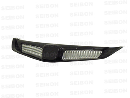 Seibon Mugen Style Carbon Fiber Grille Honda Civic 4Dr 2006-2010 FG0608HDCV4J-MG FG0608HDCV4J-MG Photo - Primary