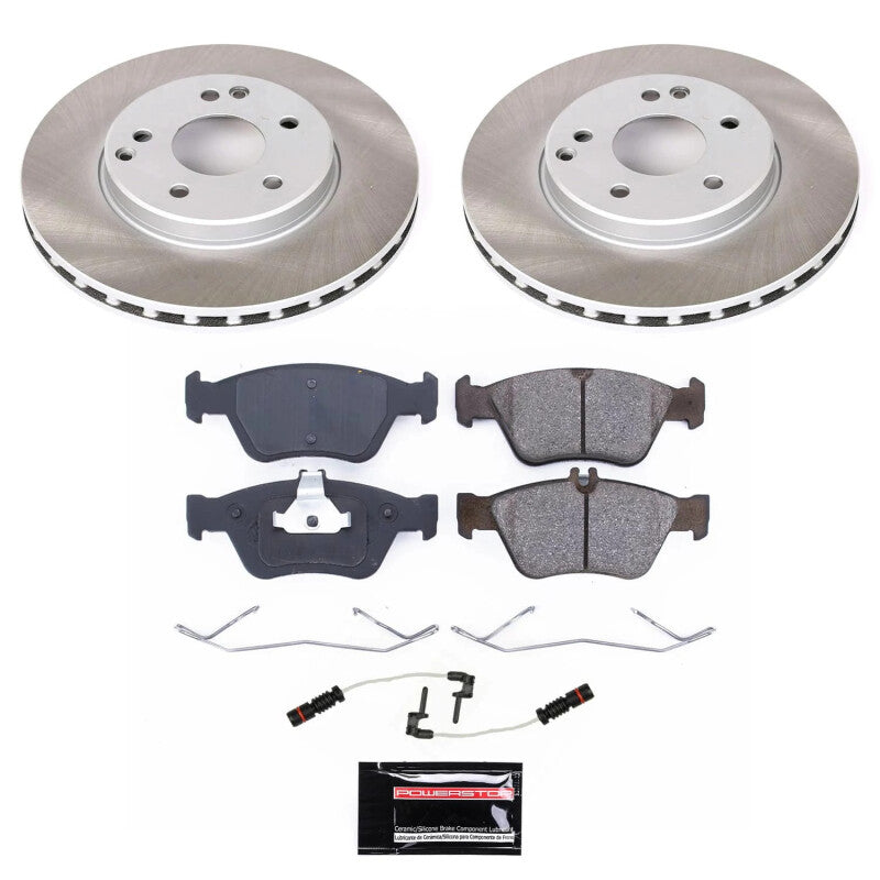 PowerStop Power Stop 98-04 Mercedes-Benz SLK230 Front Semi-Coated Rotor Kit SC3047 SC3047 Photo - Primary