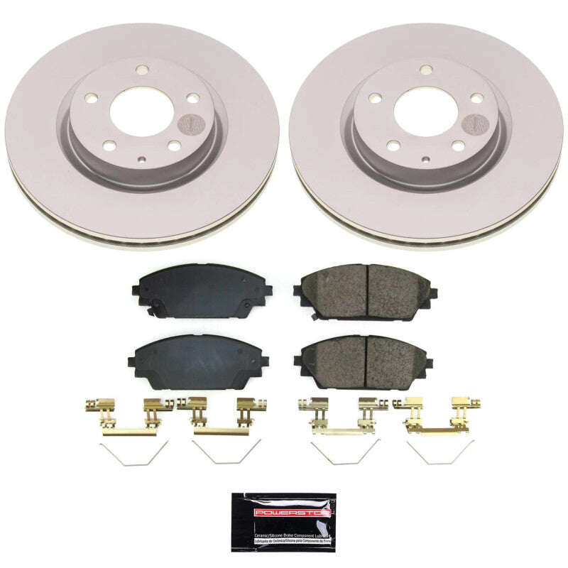PowerStop Power Stop 20-22 Mazda CX-30 Front Z17 Coated Brake Kit CRK8755 CRK8755 Photo - Primary
