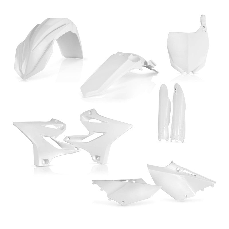 Acerbis Plastic Kit- Full Yam Wht 2402960002