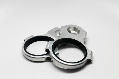 Fuelab Cage Mount Fuel Pump & Filter Combo Billet Bracket Set - (1) Pump Bracket (1) Filter Bracket 45106 45106 Photo - Primary