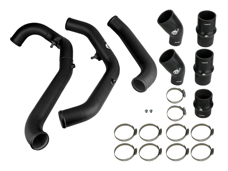 aFe Bladerunner Intercooler Tubes Hot Side 2.5in 17-20 Ford F-150 Raptor V6 3.5L(tt) 46-20298-B 46-20298-B Photo - Unmounted