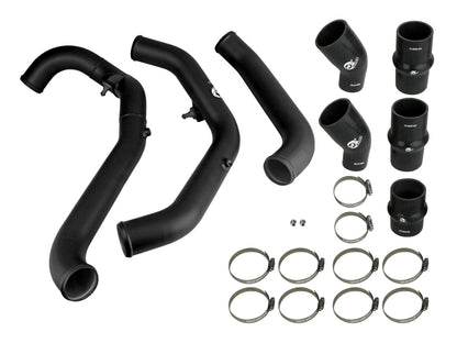 aFe Bladerunner Intercooler Tubes Hot Side 2.5in 17-20 Ford F-150 Raptor V6 3.5L(tt) 46-20298-B 46-20298-B Photo - Unmounted