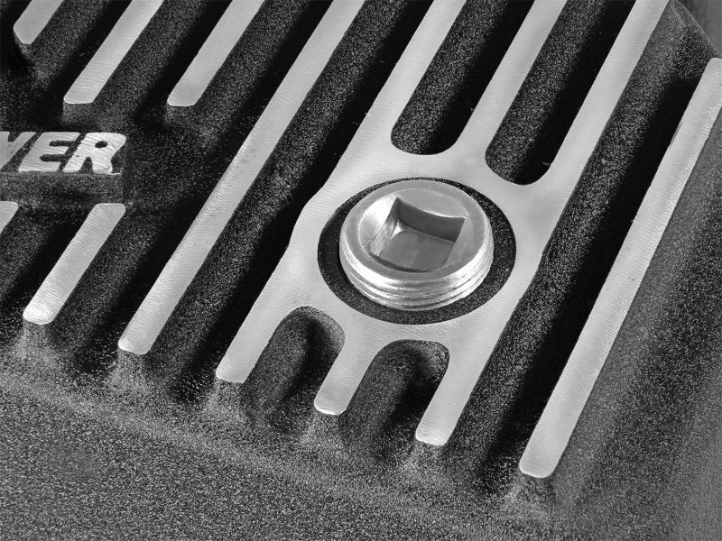aFe  POWER 46-70282 Engine Oil Pan; Machined Fins 46-70282 Photo - Unmounted