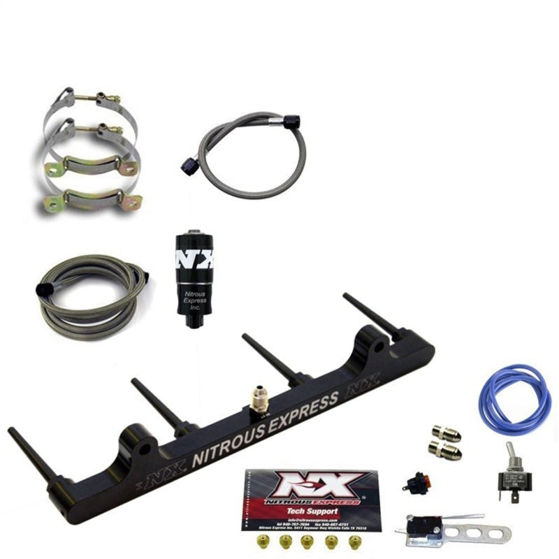 Nitrous Express Billet Spray Bar Nitrous Kit for Hayabusa w/o Bottle 62201-00P 62201-00P Photo - Primary
