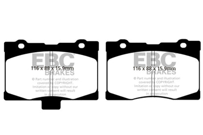 EBC Disc Brake Pad Set DP41735R Photo - Primary