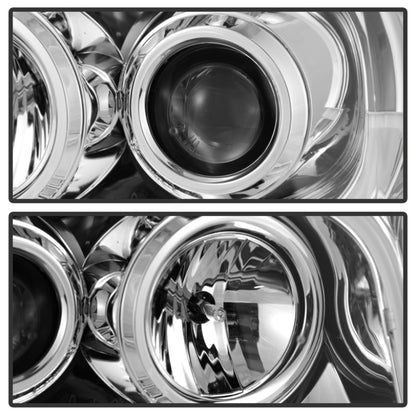 Spyder Ford Expedition 07-13 Projector Headlights Light Tube DRL Chrm PRO-YD-FE07-LTDRL-C 5079510 5079510 User 1