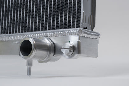 CSF Nissan R33 Skyline GT-R/GTS Full Billet Aluminum High-Performance Radiator 7219 7219 Photo - Close Up