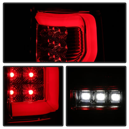 Spyder Ford F150 04-08 Styleside Tail Light V2 - LED - Red Clear ALT-YD-FF15004V2-LBLED-RC 5084194 5084194 Photo - Unmounted