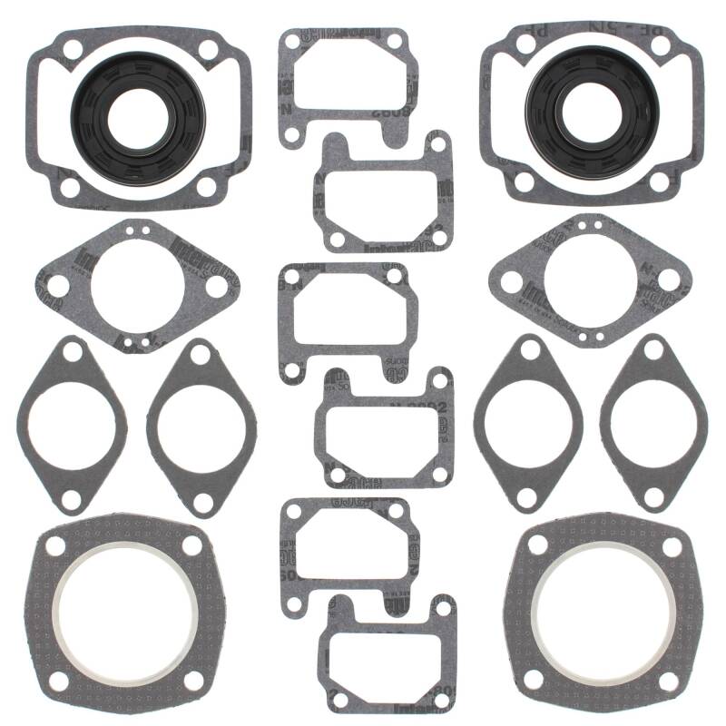 Vertex Pistons Vertex Gaskets 74-75 Arctic Cat Lynx/Pantera (Kawaski) FC/2 Complete Gasket Kit w/ Oil Seals 711032 711032 Photo - Primary