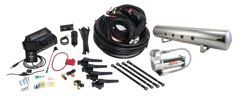 AIRLIFT 3H (1/4"Air Line,5 Gallon Lightweight Polished Alum.,VIAIR 444C Comp) 27793 Photo - Primary