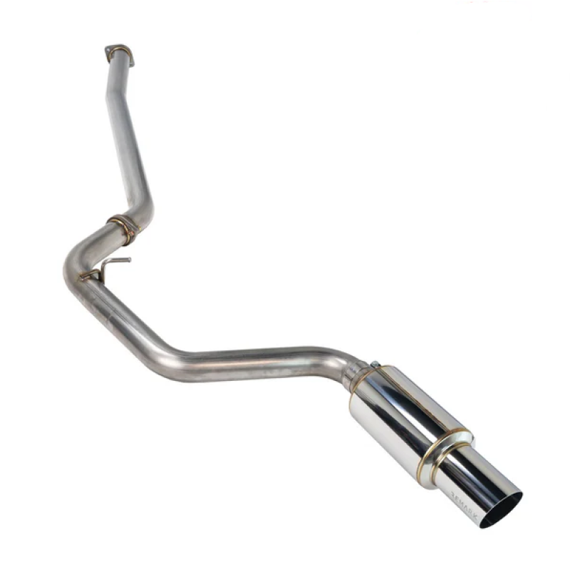 Remark 08-14 Subaru WRX / STI Hatch Cat-Back Exhaust R1 Spec Single Exit Stainless Steel RK-C1076S-02 RK-C1076S-02 User 1