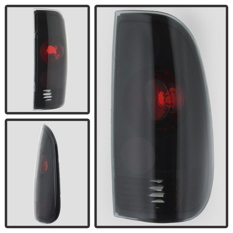 Spyder Ford F150 Styleside 97-03/F250/350/450/550 Euro Style Tail Lights Blk Smke ALT-YD-FF15097-BSM 5078162 5078162 User 1