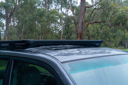 ARB Roof Rack Base with Mount Kit - Flat Rack with Wind Deflector  BASE201 BASE201 Photo - Close Up
