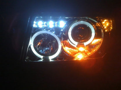 Spyder Ford Ranger 01-11 1PC Projector Headlights LED Halo LED Blk PRO-YD-FR01-1PC-HL-BK 5010490 5010490 User 1