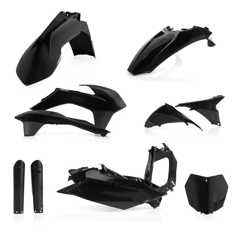 Acerbis Plastic Kit- Full Ktm Blk 2403090001 2403090001 Photo - Primary