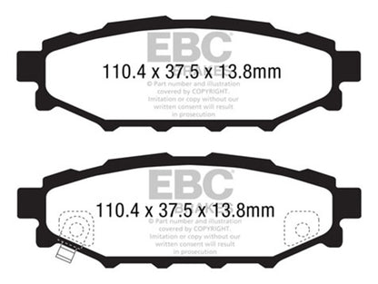 EBC Disc Brake Pad Set DP31584C Photo - Primary