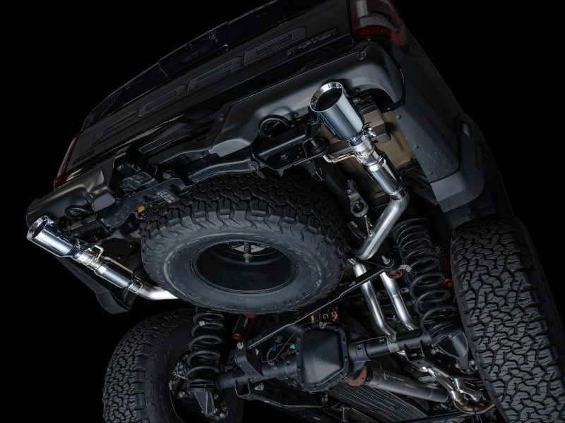 AWE Tuning AWE Gen 3 Raptor SwitchPath Exhaust  - Chrome Silver Tips 3025-32356 3025-32356 Photo - Mounted