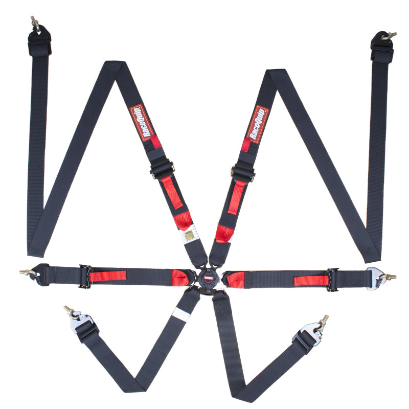 RaceQuip Black FIA CAMLOCK 6pt 2in Pull Up Lap FHR 856006 856006 Photo - Primary
