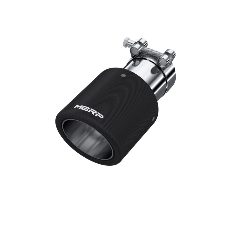 MBRP Universal Carbon Fiber Tip 4in OD / 2.5in Inlet T5123CF Photo - Primary