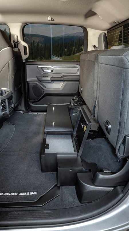 Tuffy Products Tuffy Underseat Lockbox W/ Key Lock For Ram Trucks Crew Cab 353-01 353-01 Photo - Mounted