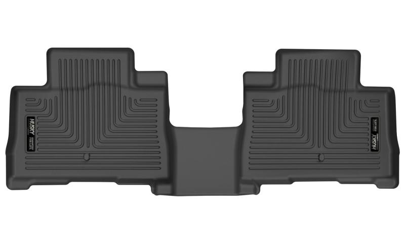 Husky Liners 2020 Lincoln Aviator X-Act Contour Rear Black Floor Liners 55801 55801 Photo - Primary