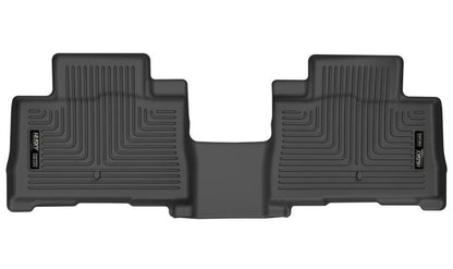 Husky Liners 2020 Lincoln Aviator X-Act Contour Rear Black Floor Liners 55801 55801 Photo - Primary