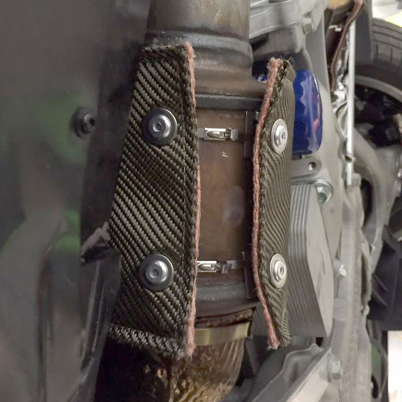 DEI C7 Corvette Catalytic Converter Shield Manual Transmission 10069 10069 Photo - Mounted